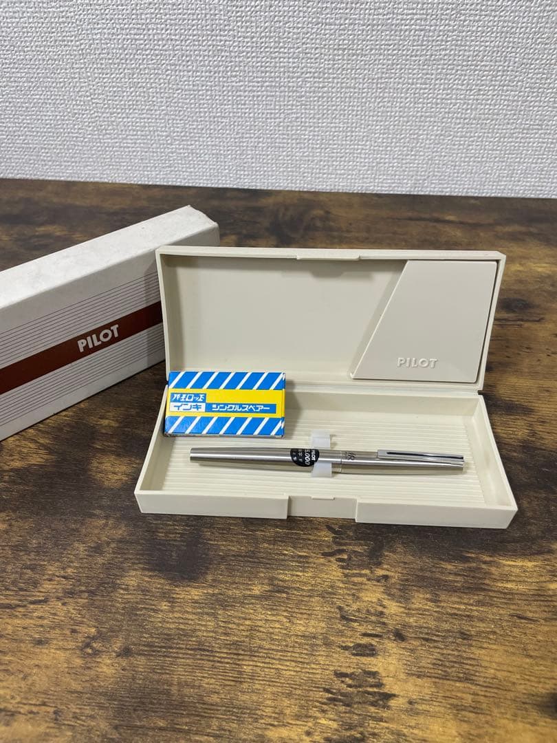 新品未使用　1977年製　ミューレックス　ペン芯漆　パイロット　万年筆　H777