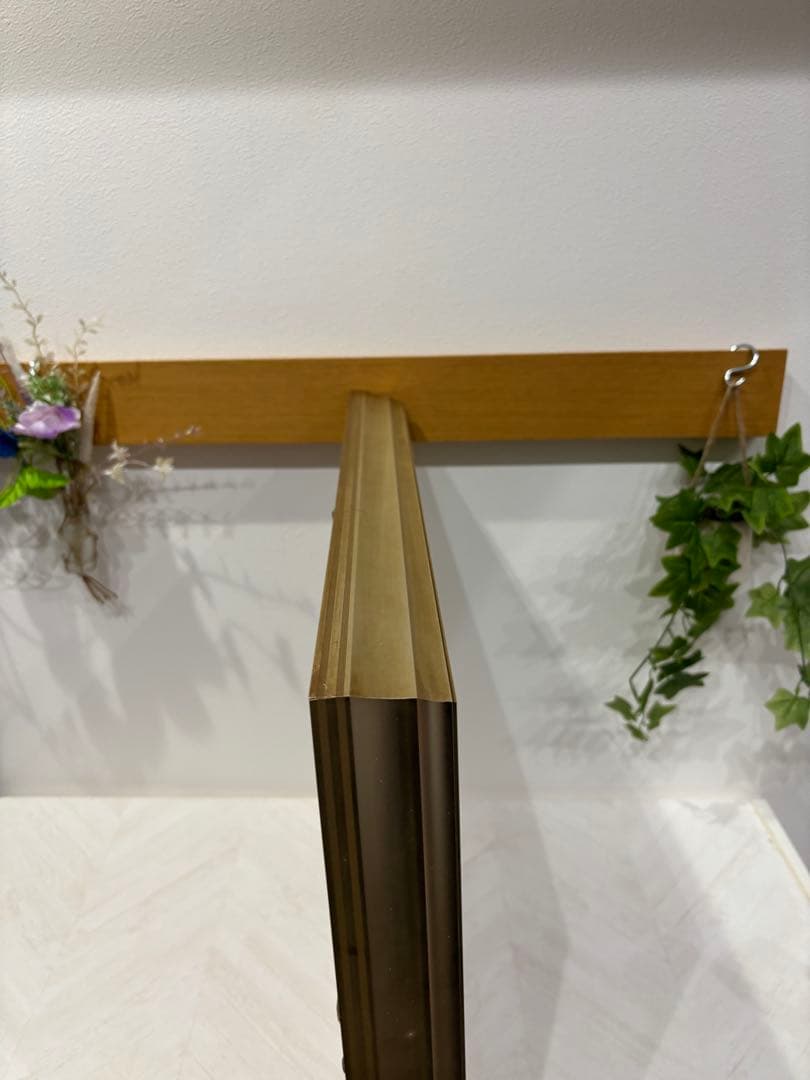 田中均　風景画 油絵　雪の比良　８号