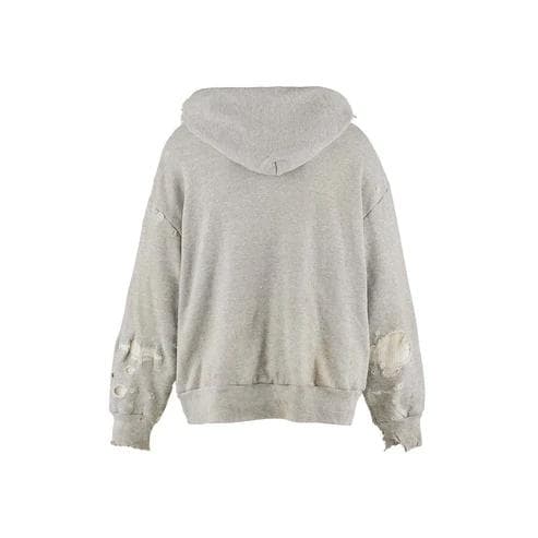 SAINT MICHAEL HOODIE / DOUBLE FACE グレー M