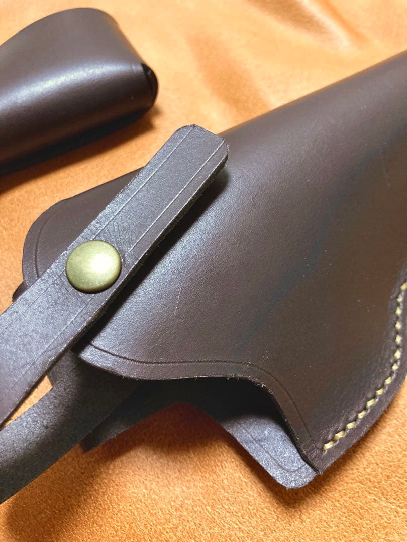 ベレッタM92F系用右利きレザーホルスター ＆ポーチセットNo.654