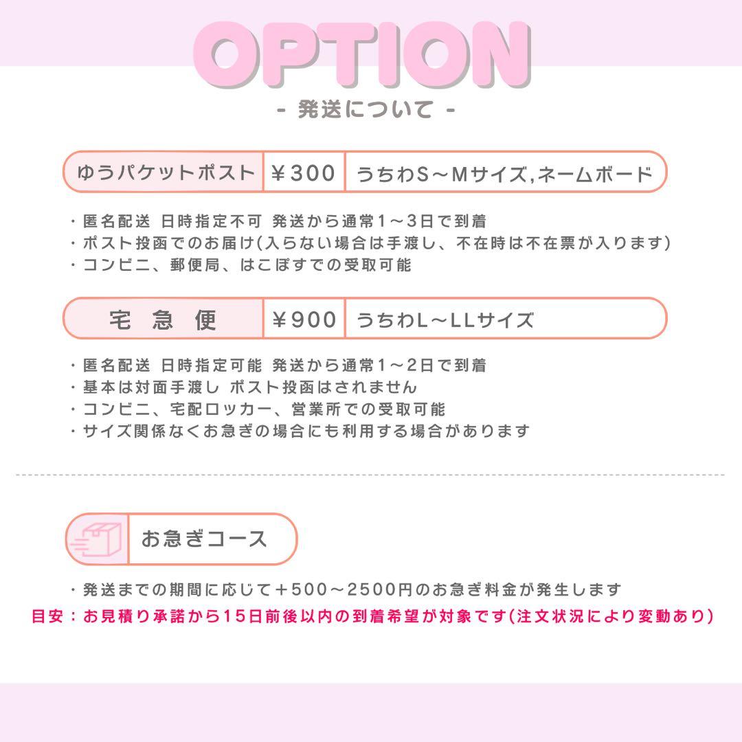 るみ うちわ文字 オーダー うちわ屋さん 文字パネル ネームボード