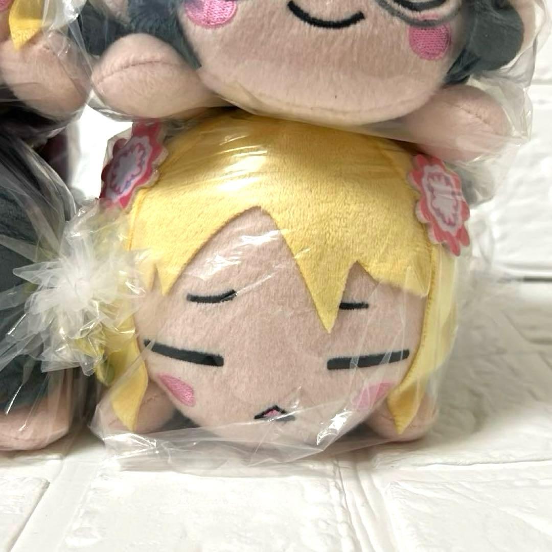 ラブライブ 寝そべりぬいぐるみ　4点セット