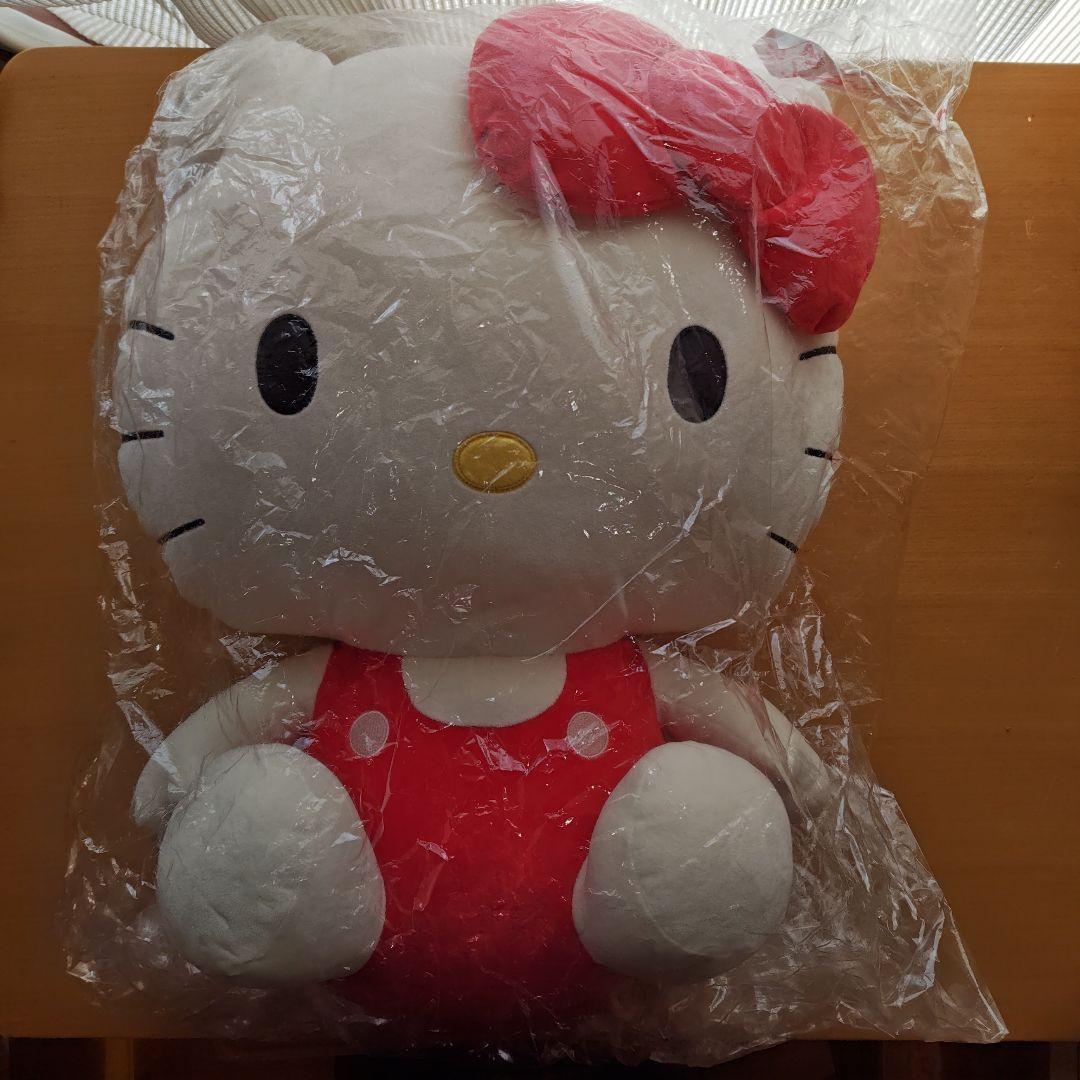 ハローキティ未使用ビッグぬいぐるみ①2018年もの　非売品　サンリオ くじ