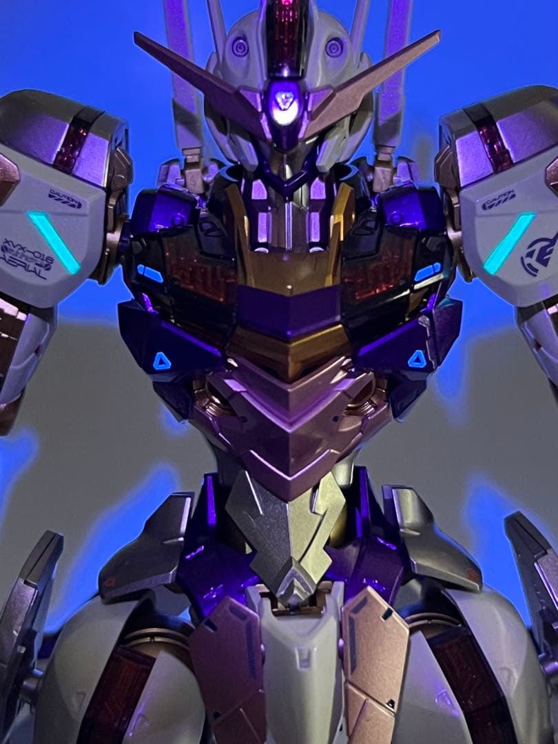 ガンプラ フルメカニクス 1/100 ガンダムエアリアル 塗装完成品