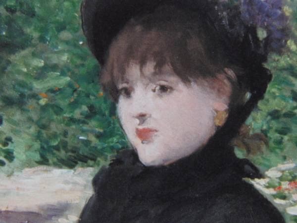エドゥアール・マネ、「散歩」、希少な画集より、新品高級額・額装付、状態良好