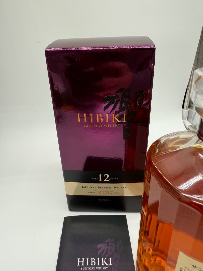 【未開封】HIBIKI 響　12年　箱付き