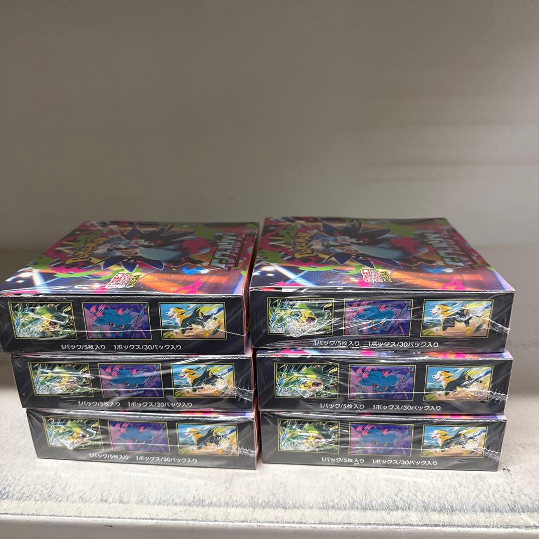 ポケモンカード　インフェルノX 6BOX シュリンク付き