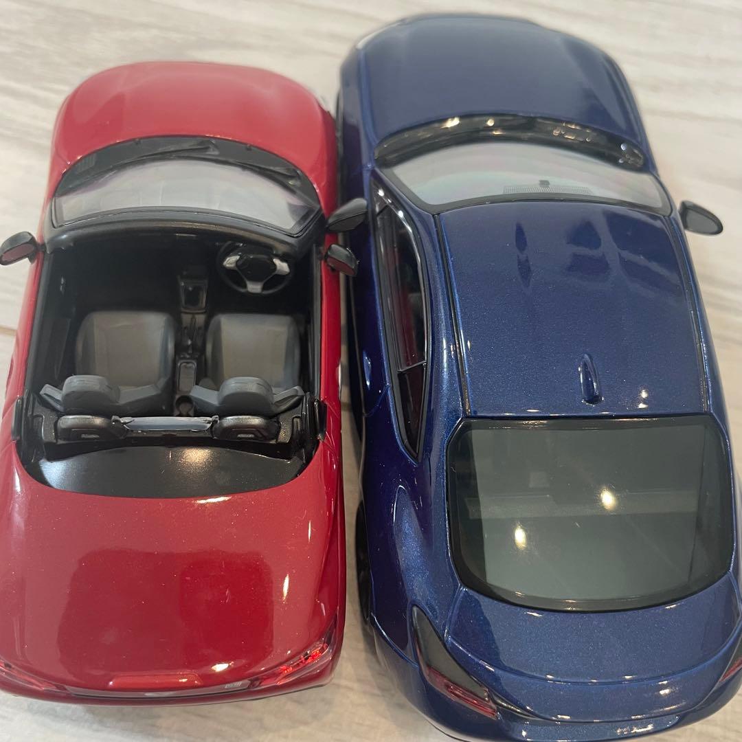 【非売品】トヨタ GR86＆COPEN★色見本ミニカー 店頭展示用 2台セット