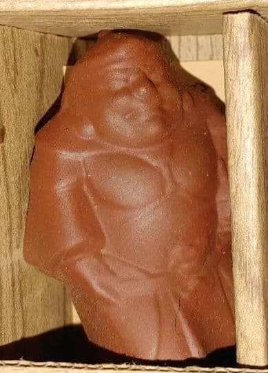 七福神置物　赤土焼き　三枝惣太郎作　送料込み