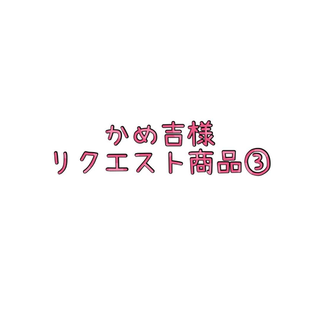 かめ吉様リクエスト商品③