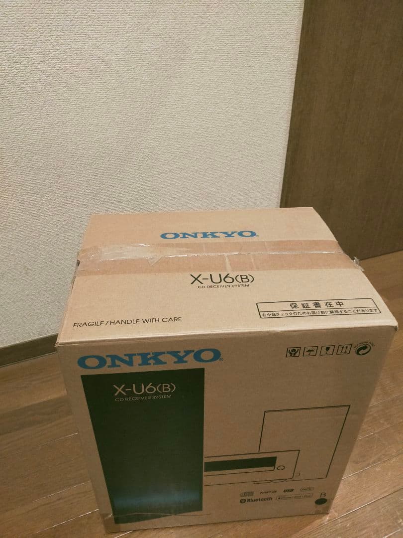ONKYO X-U6(B) CD RECEIVER SYSTEM 未使用品 保証