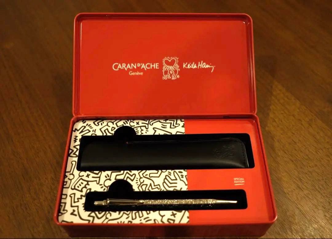 【極美品】カランダッシュ×キースヘリング エクリドール 限定セット/3回使用