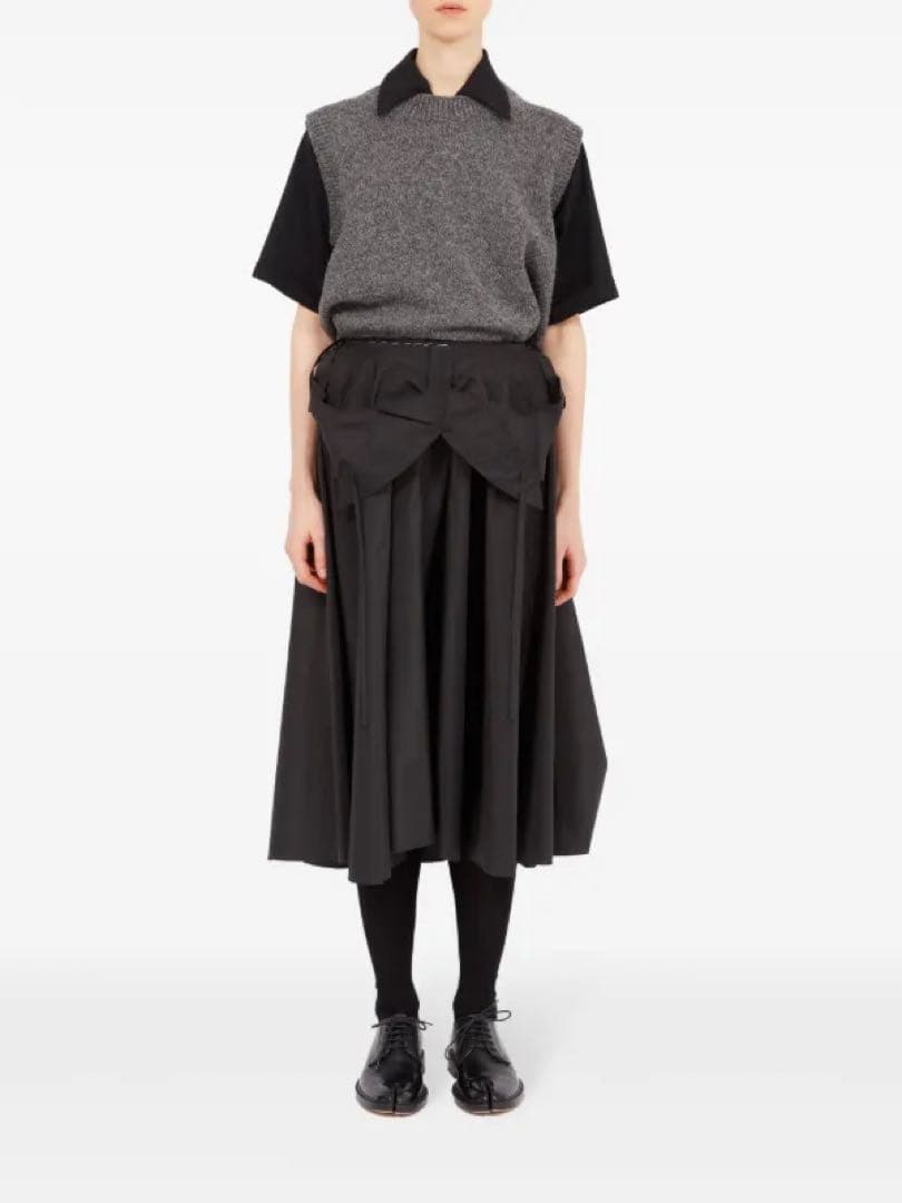 Maison Margiela メゾン マルジェラ タフタ ミディ スカート