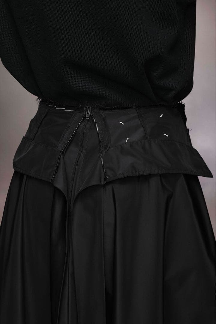 Maison Margiela メゾン マルジェラ タフタ ミディ スカート