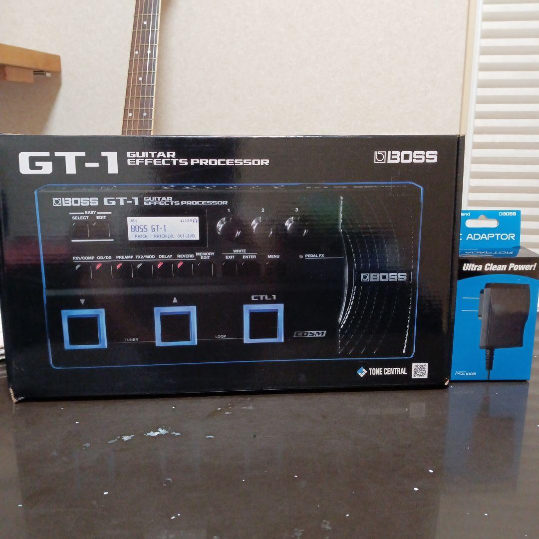 BOSS GT-1 ギターマルチエフェクター　ACアダプター付き