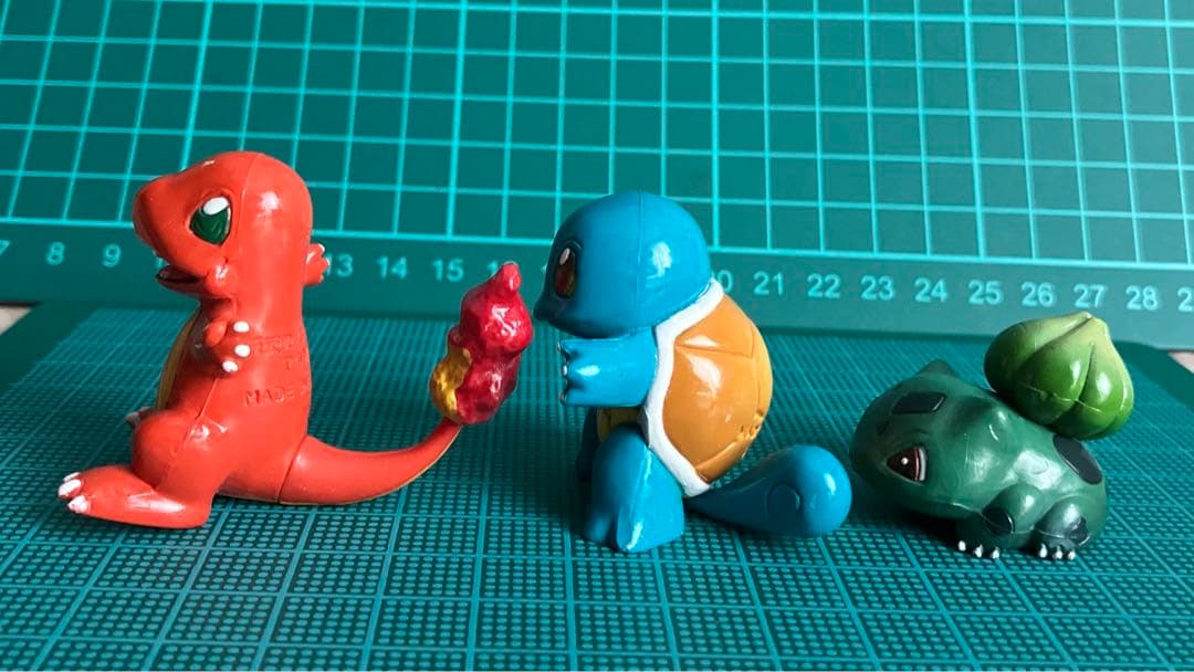 ポケモン　モンコレ　ヒトカゲ　フシギダネ　ゼニガメ　初期　★希少★