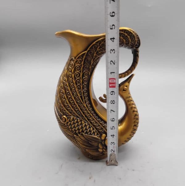 銅器 鳳凰酒杯 小物 装飾品 工芸品 美術品 置物