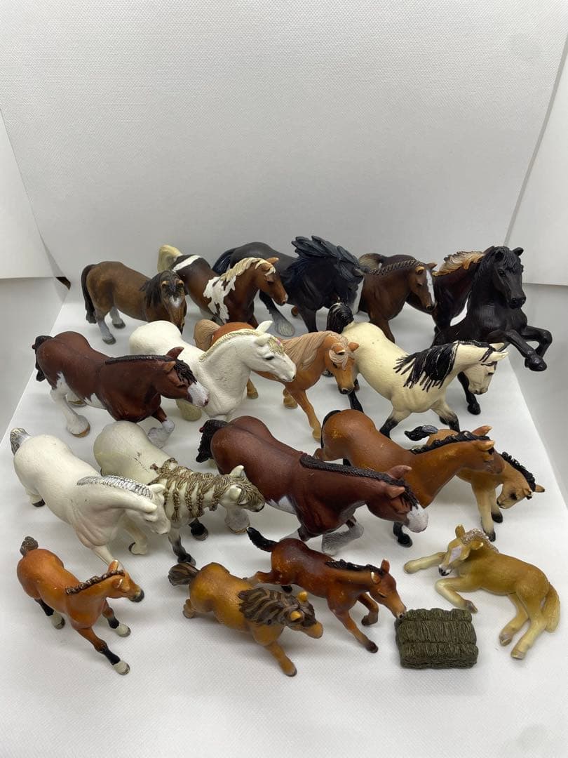 シュライヒ 馬 フィギュア 19体　まとめ売り 動物フィギュア 使用感あり