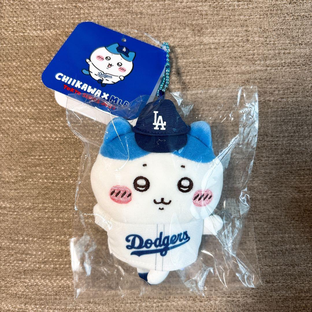 [3点セット] ちいかわ オタ活うさぎマスコットMLB TOKYO SERIES