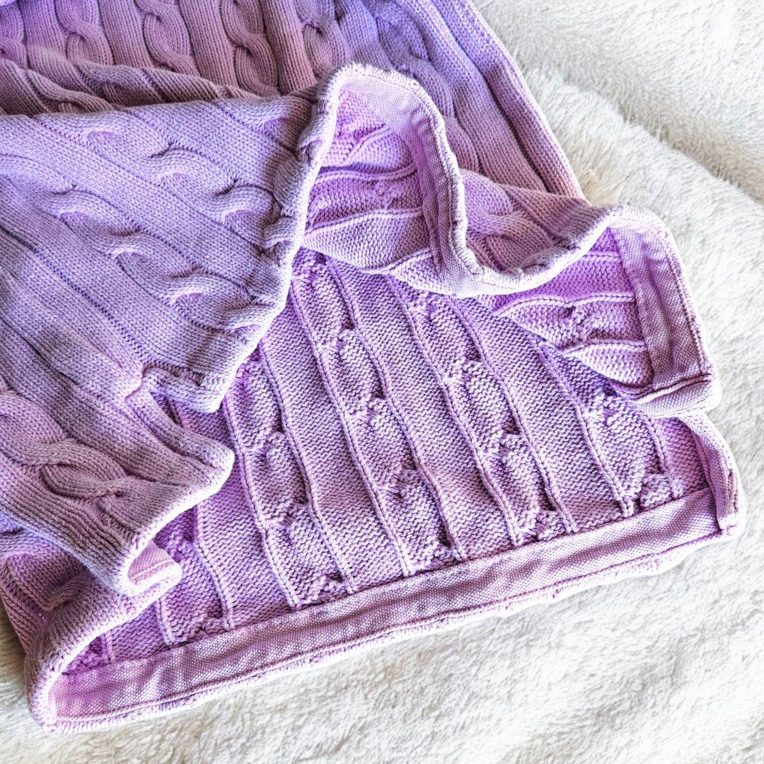 めぇめぇ様☆ポロラルフローレン ケーブル編み ポロシャツ ピンクパープルXL半袖