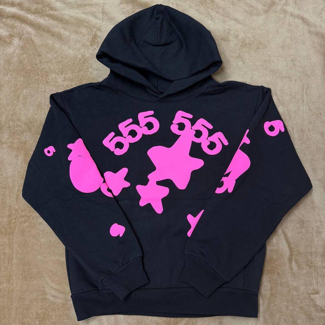 【新品未使用品】 26SS Sp5der Beluga Angel パーカー