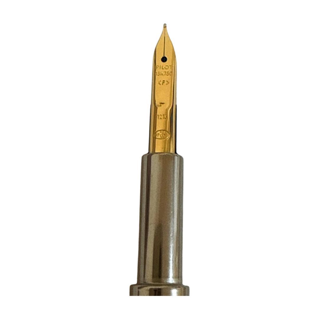PILOT 万年筆(インキ切れ) キャップレス F インキ 月夜 セット 販売