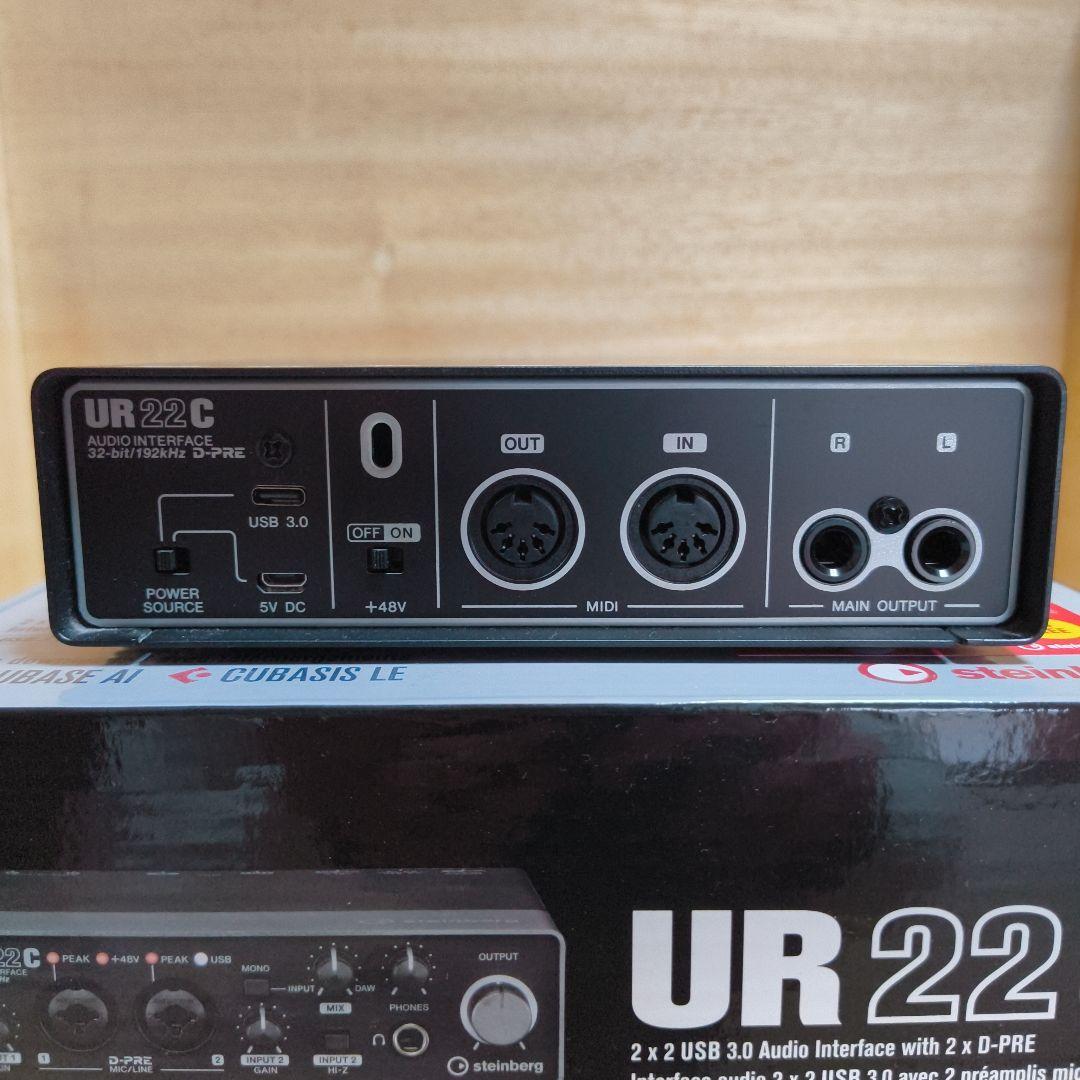 steinberg UR22C オーディオインターフェイス YAMAHA