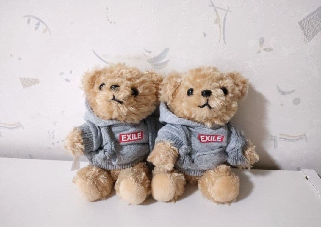 EX BEAR AKIRA テディベア ぬいぐるみ キーホルダー くま
