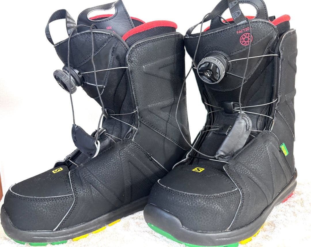 【美品】Salomon サロモン FACTION BOA スノボブーツ 26cm