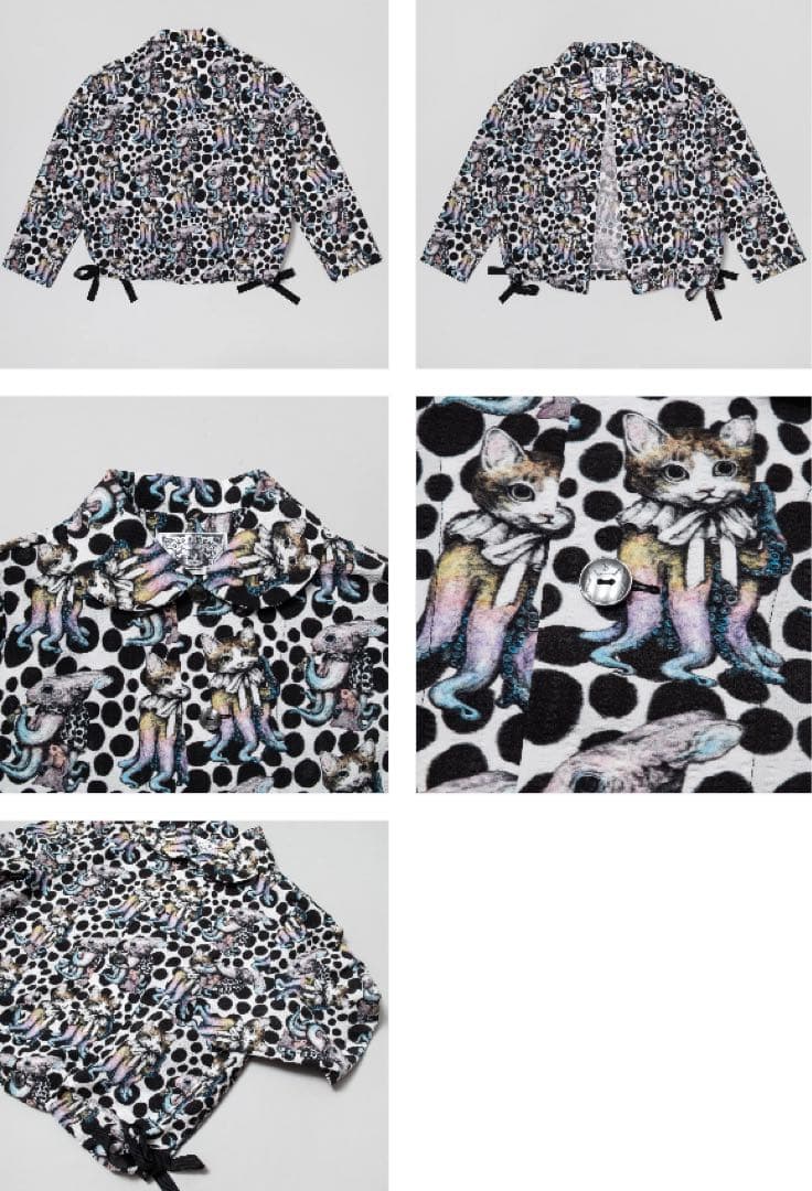 【新品】ボリス雑貨店 Tシャツ りぼんシャツ　オクトパス