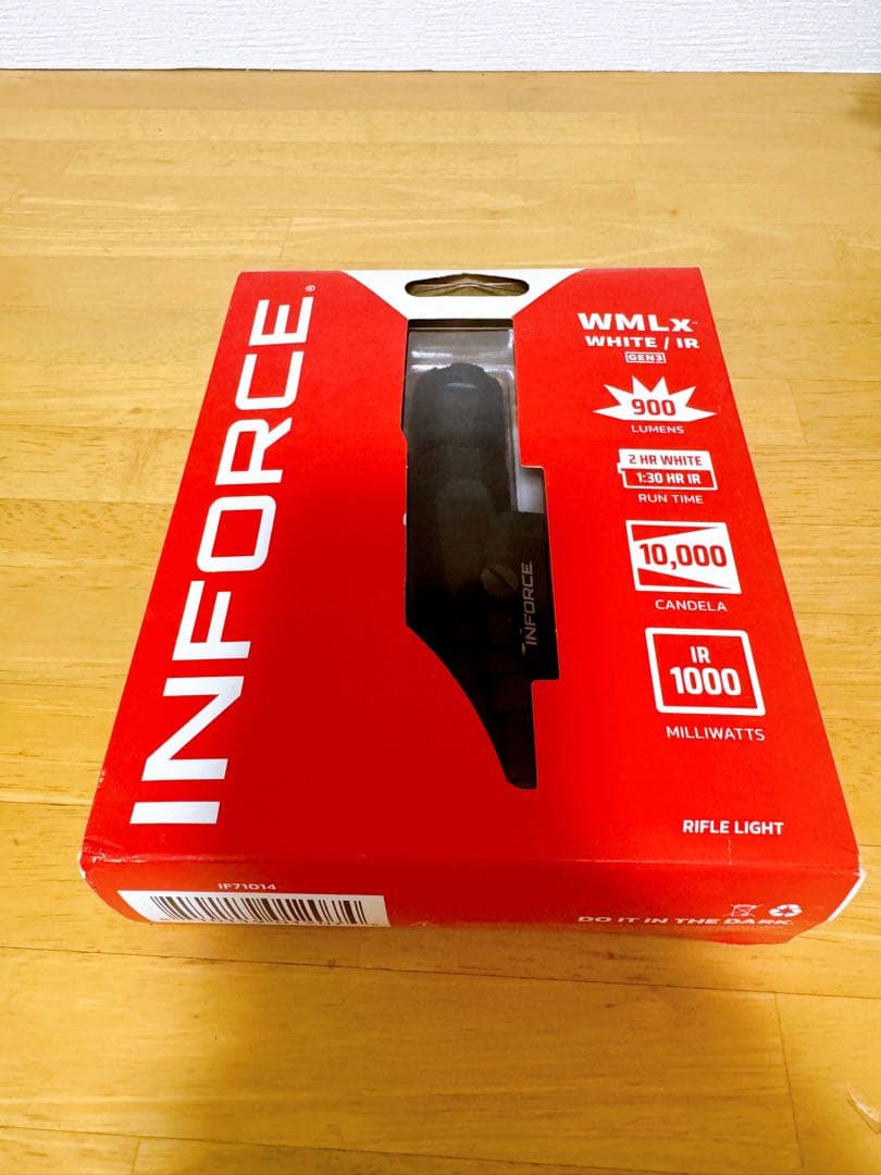 Inforce WMLx ホワイト/IR Gen 3 ライト　タクティカルライト