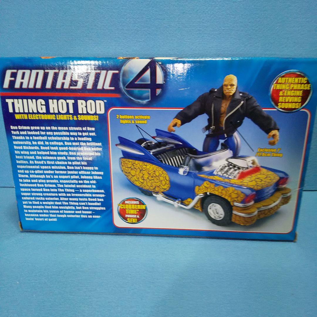 未開封☆ファンタスティックフォー シング ホット・ロッド / ビークル トイビズ