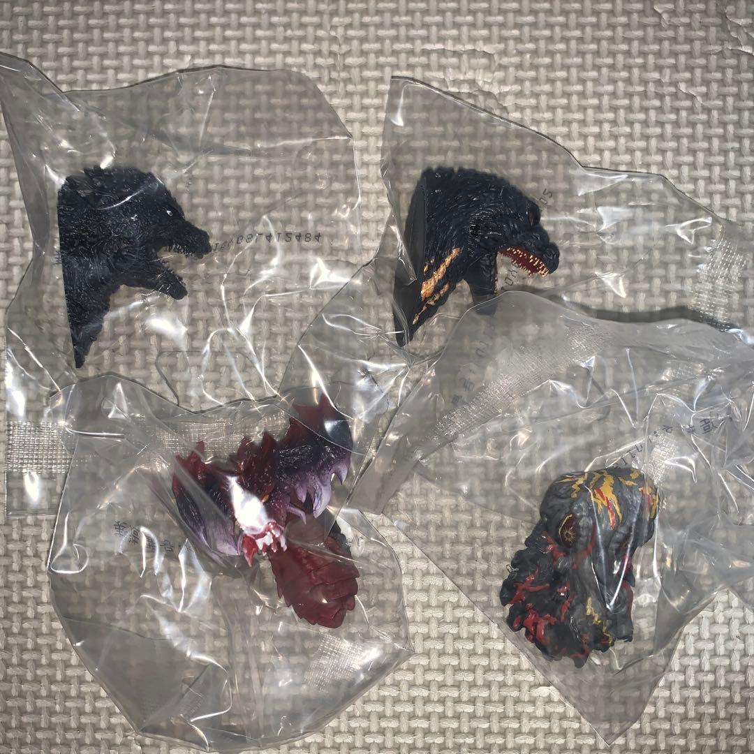 一番くじ　ゴジラ怪獣乱舞　ラストワン賞　D賞 E賞4種　など　全26点