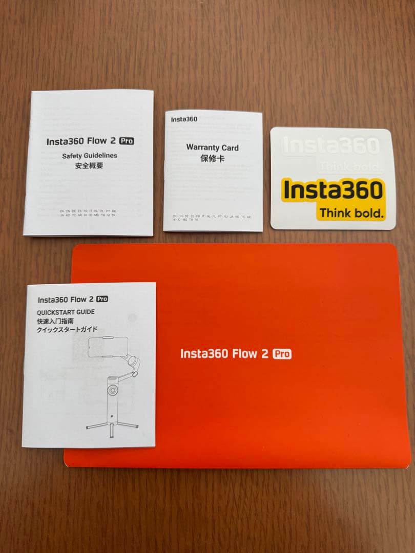 RYU　Insta360 Flow 2 Pro 新品同様　使用2回