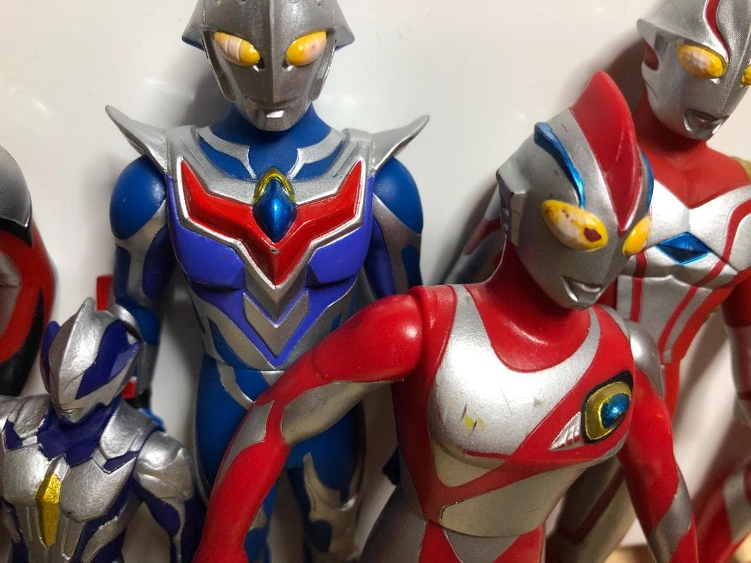 ジャンク　ソフビ　ウルトラマン系　62体まとめて　※傷や汚れあり