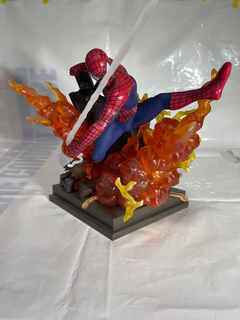 ハッピーくじ スパイダーマンフィギュア、他賞※箱無しで発送致します。