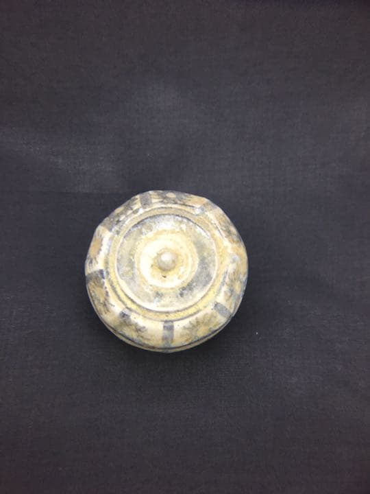 宋胡禄八角面取香合◆15世紀◆茶道具◆香合◆キズ無し◆スコタイ◆サワンカローク