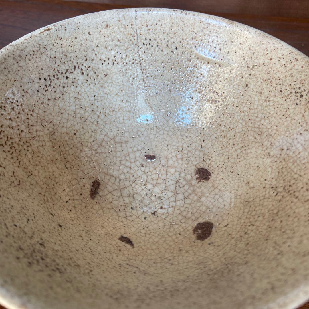 高麗粉引茶碗