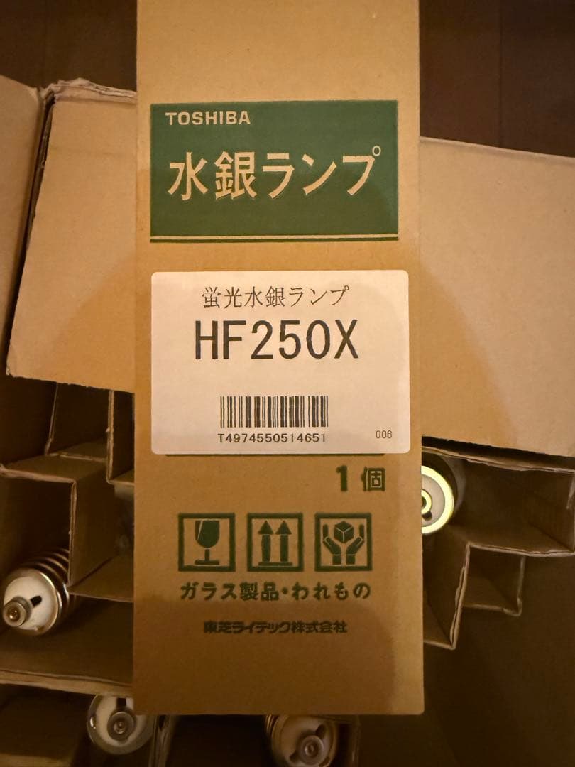 TOSHIBA 水銀ランプ HF250X 11個セット