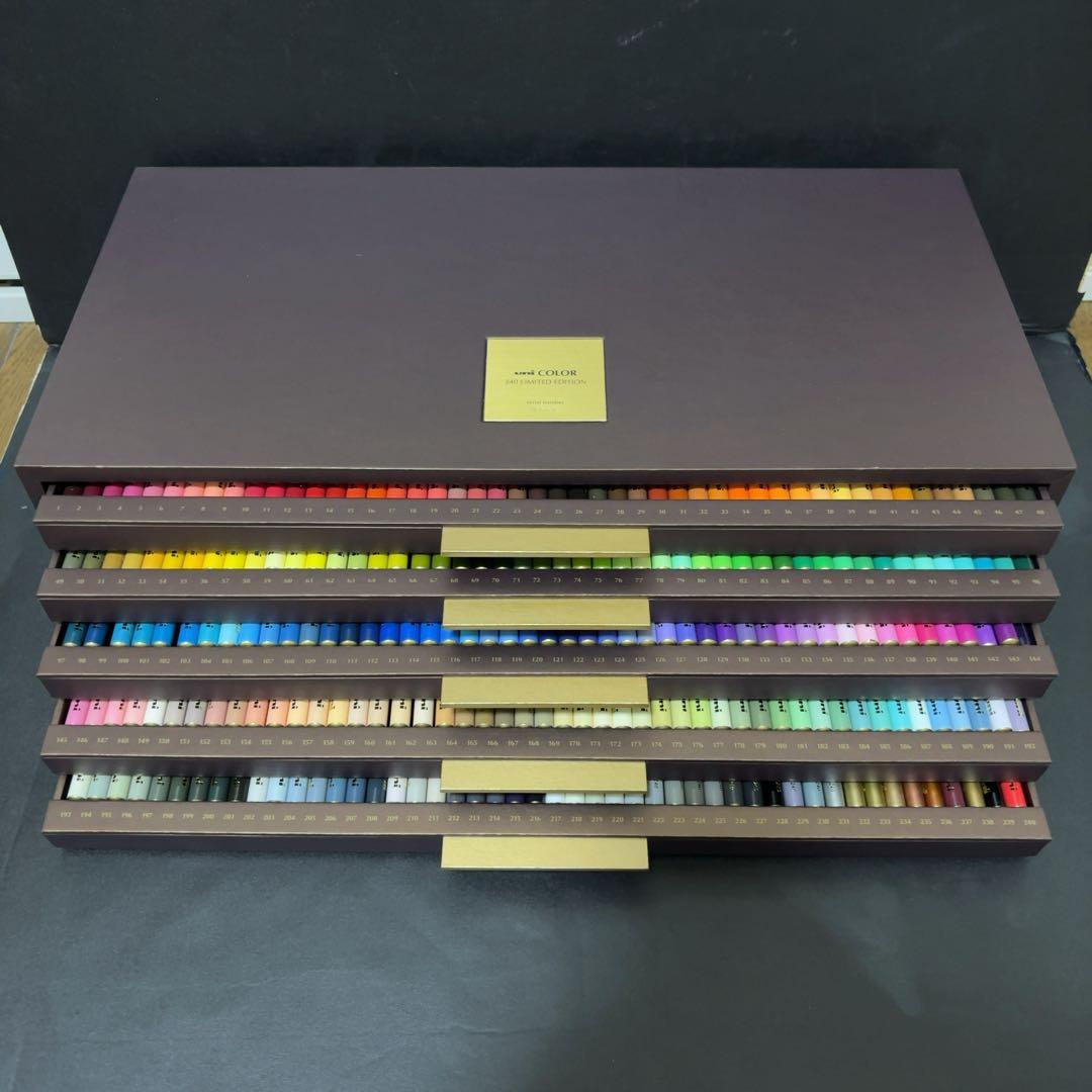 未使用 ユニ50周年記念 uniCOLOR240 LIMITED EDITION