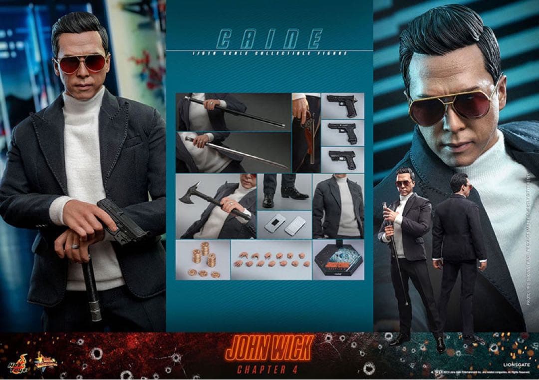 ホットトイズ ジョンウィック ケイン 1/6 フィギュア