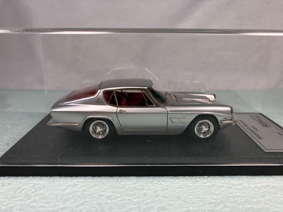 Maserati Mistral 1984 シルバー ミニカー