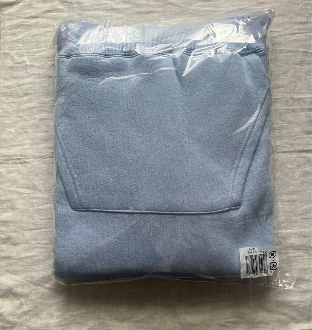 中島健人 I AM:U Hoodie light blue big フーディー