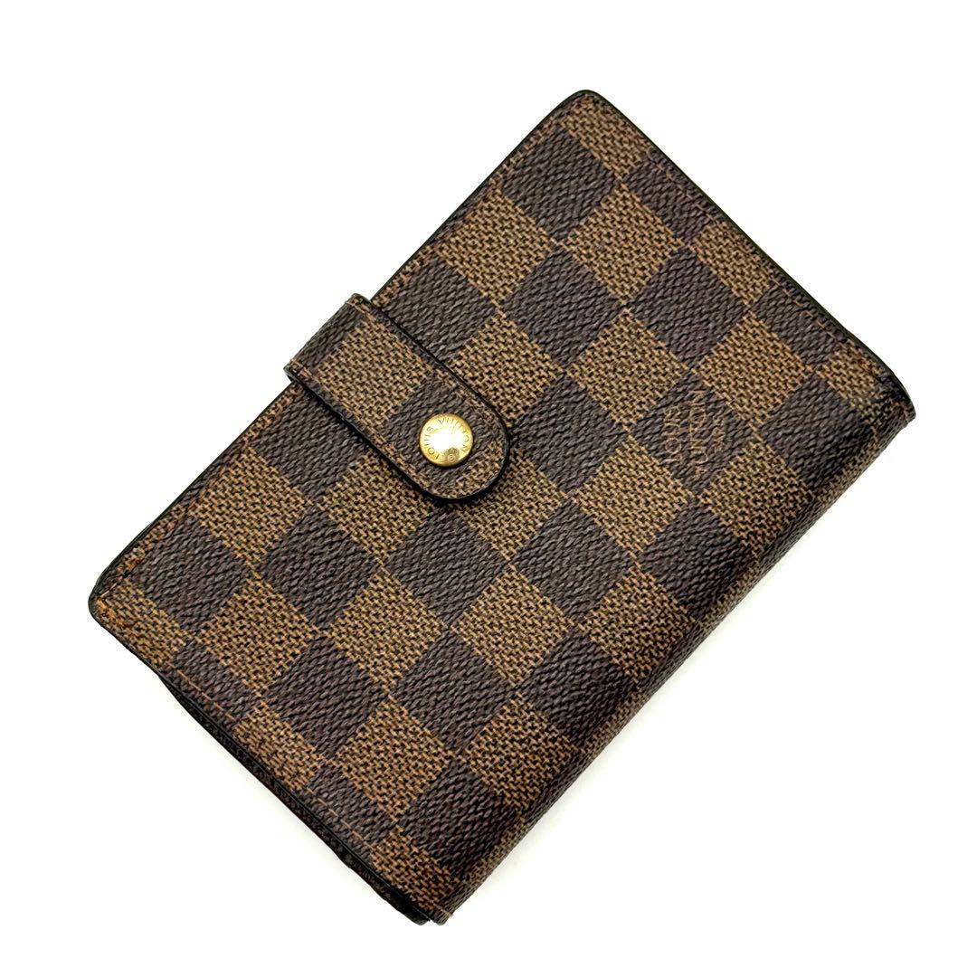 極上美品✨ルイヴィトン ダミエ ヴィエノワ がま口 コンパクト　財布 O11