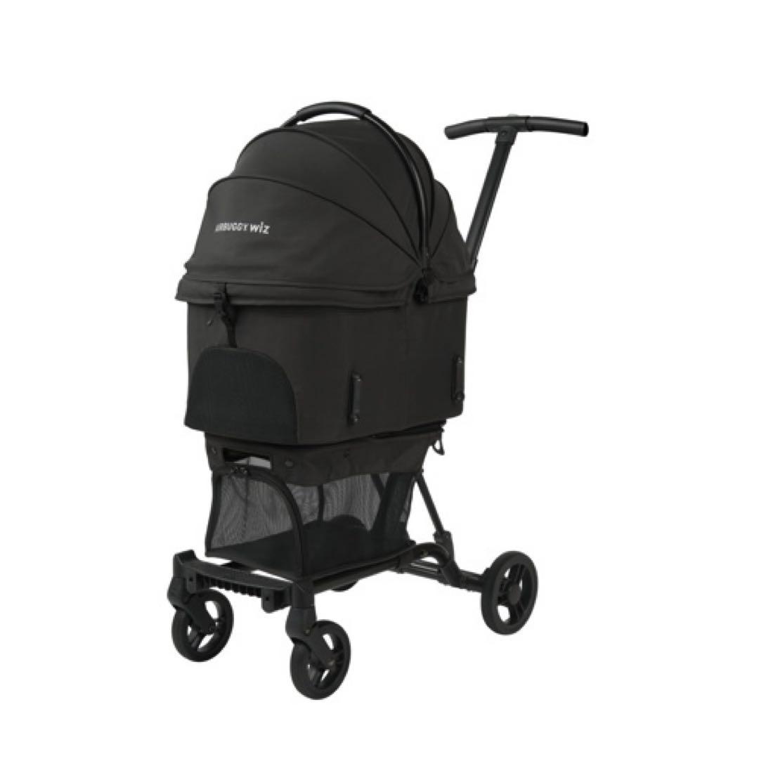 新品未使用　エアバギーAirbuggy Wiz Xペットカート　トゥルーブラック