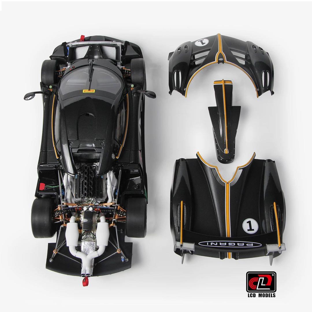 完売 入手困難 LCD モデル 1/18 パガーニ ウアイラ ミニカー 全開閉