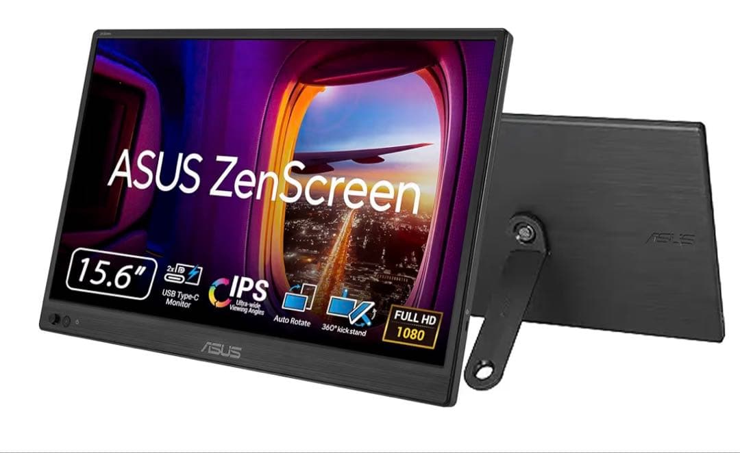 【未使用】ASUS MB169CK ポータブルモニター HDMI 15.6インチ