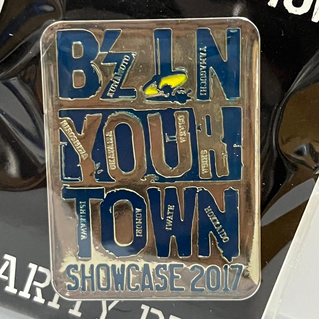 B'z IN YOUR TOWN SHOWCASE 2017 ピンバッジ