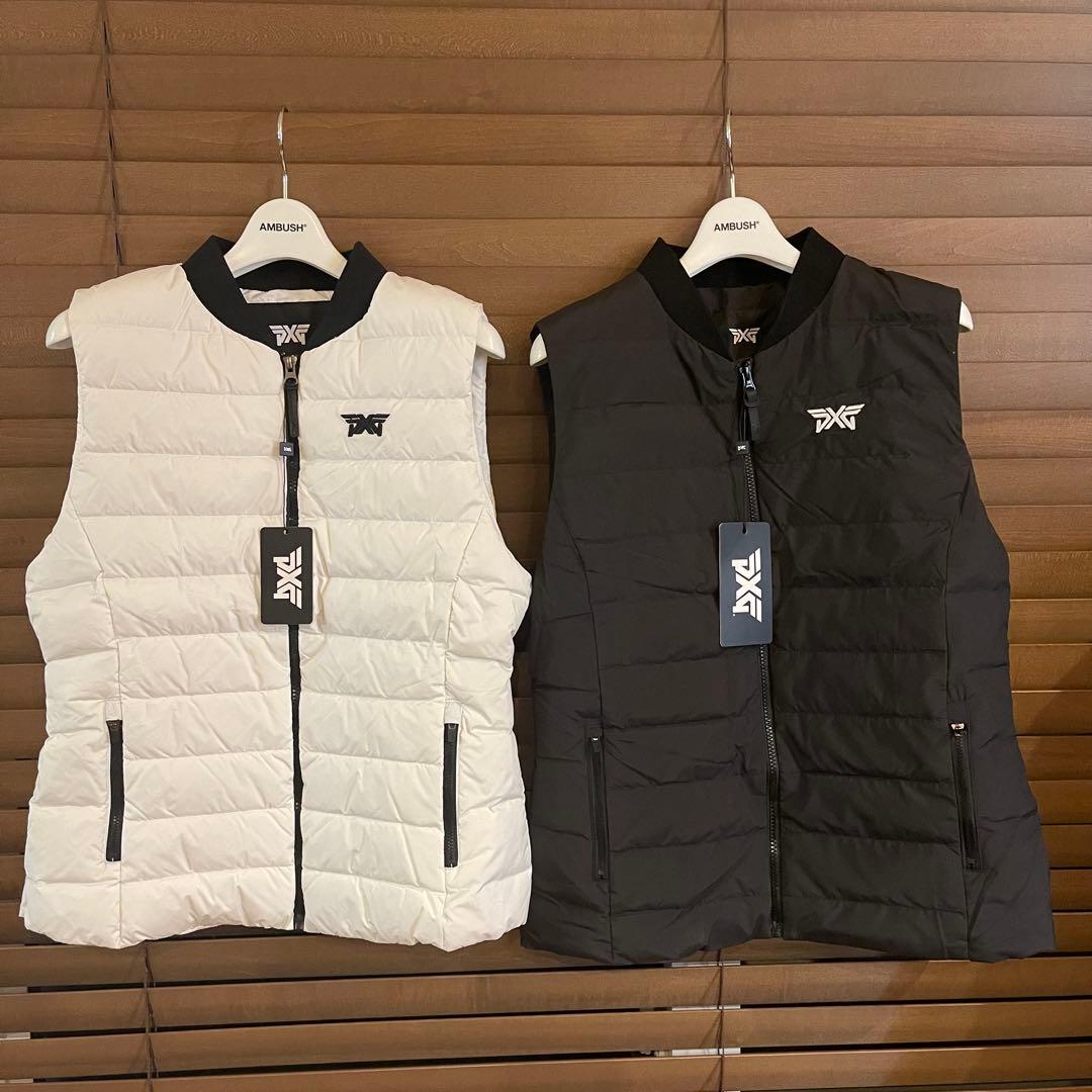 【白M】PXG ゴルフ レディース トップス ダウンベスト