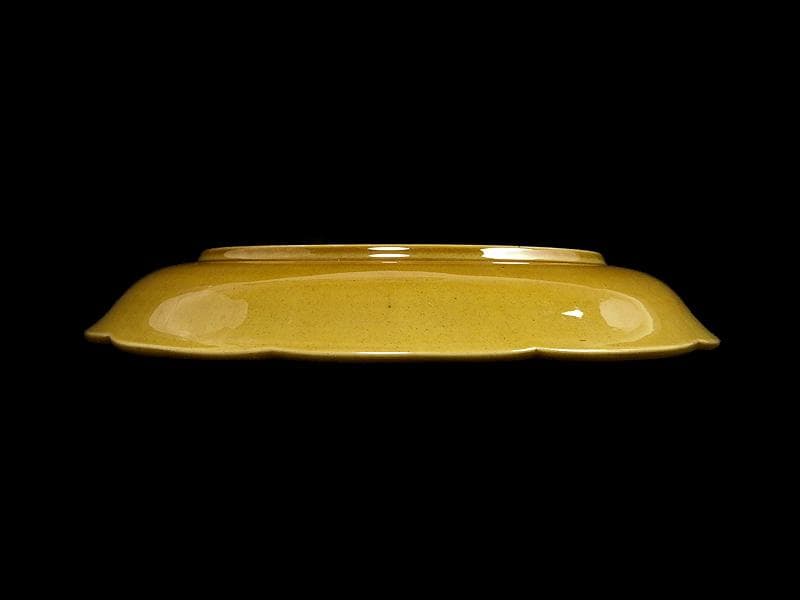 珉平焼　淡路焼　７寸半皿　E699AS-CRu
